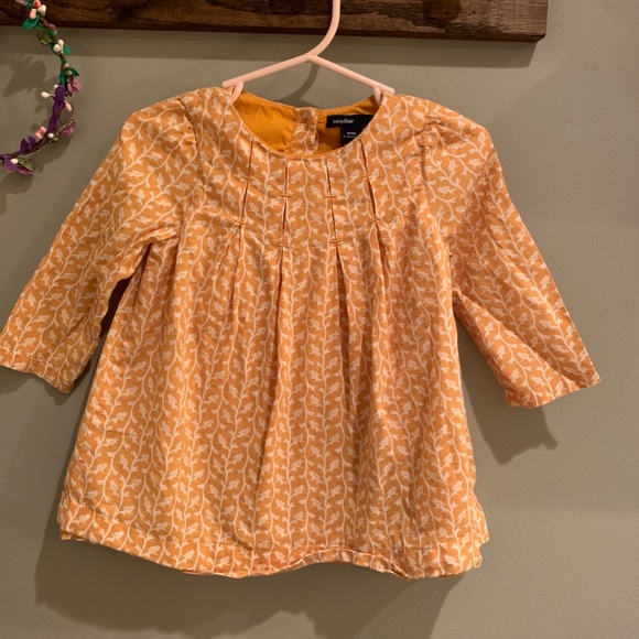 Mustard Bird Dress